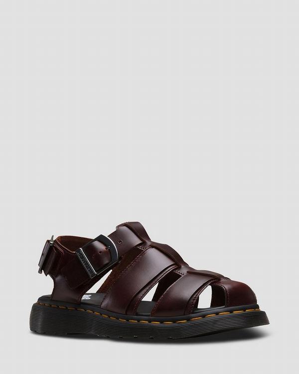 Dr Martens Dámské Sandály Kassion Červené, CZ-987362